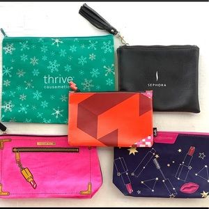 5 for $15 Cosmetic Bag Bundle
